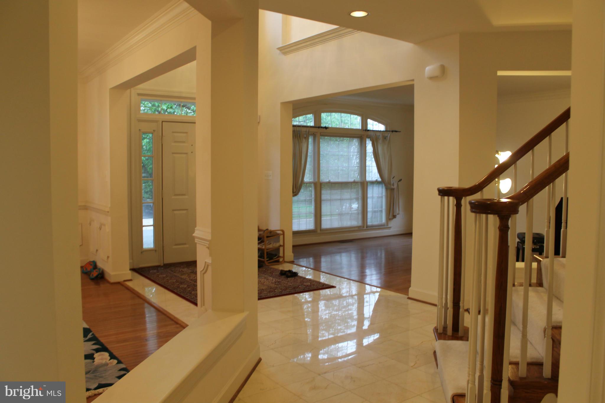 8311 Larkmeade Terrace Potomac, MD 20854 - Photo 2 of 30 Marble Foyer