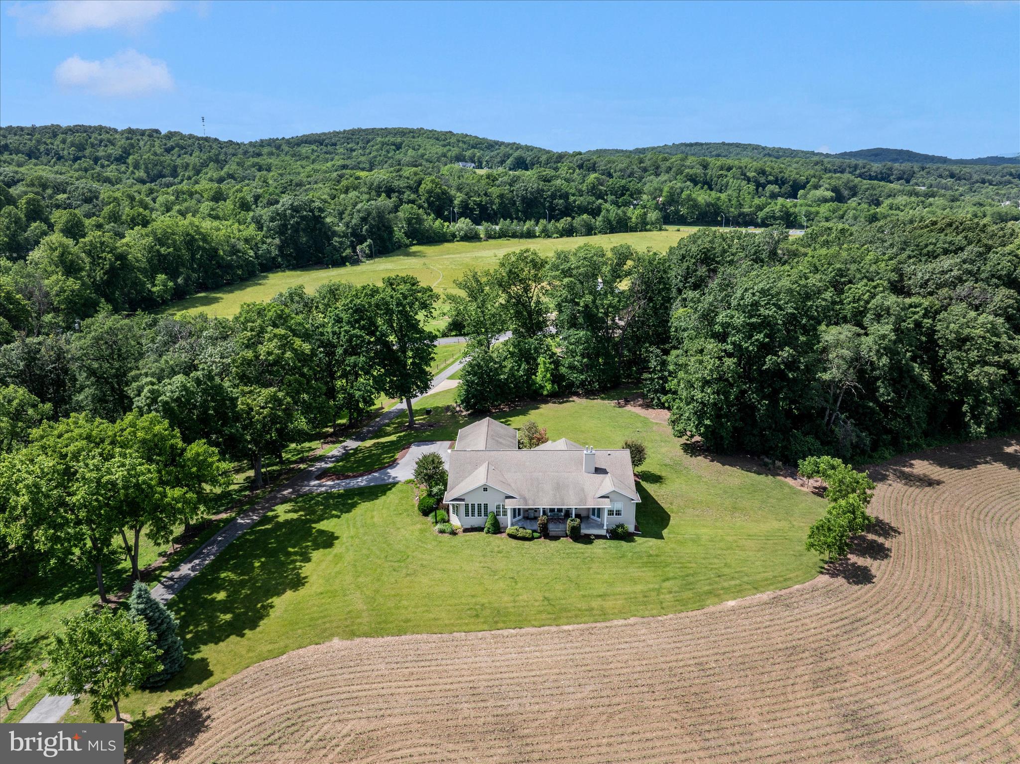 4739 Elmer Derr Road Frederick, MD 21703 - Photo 42 of 97 Aerial Back
