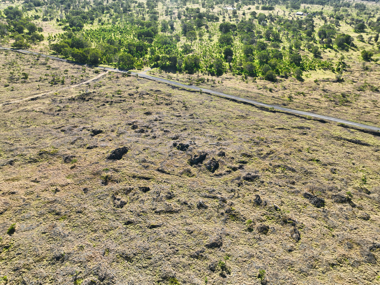15 B Street Captain Cook, HI 96704 - Photo 7 of 18 a view of a road with a yard