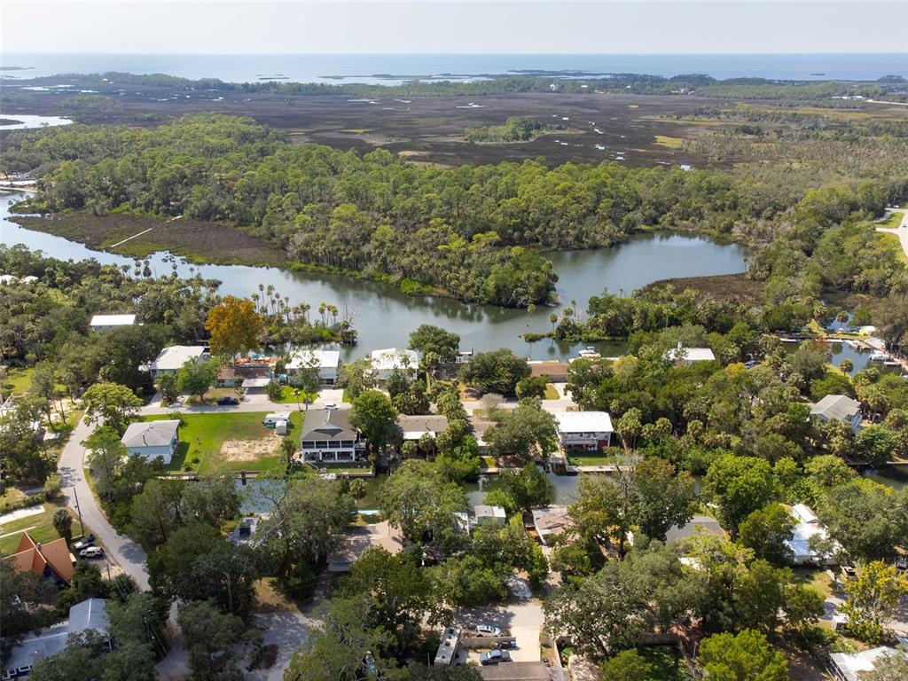 6129 Beacon Point Drive Weeki Wachee, FL 34607 - Photo 23 of 30 a view of a lake with mountains in the background