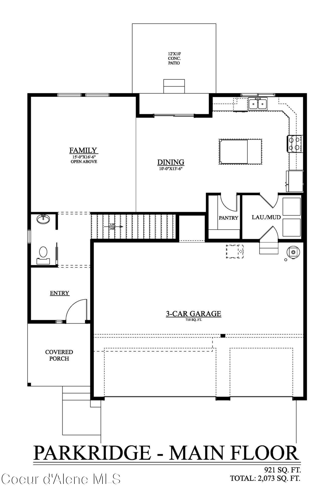 8904 California Street Rathdrum, ID 83858 - Photo 27 of 28 Floor Plan
