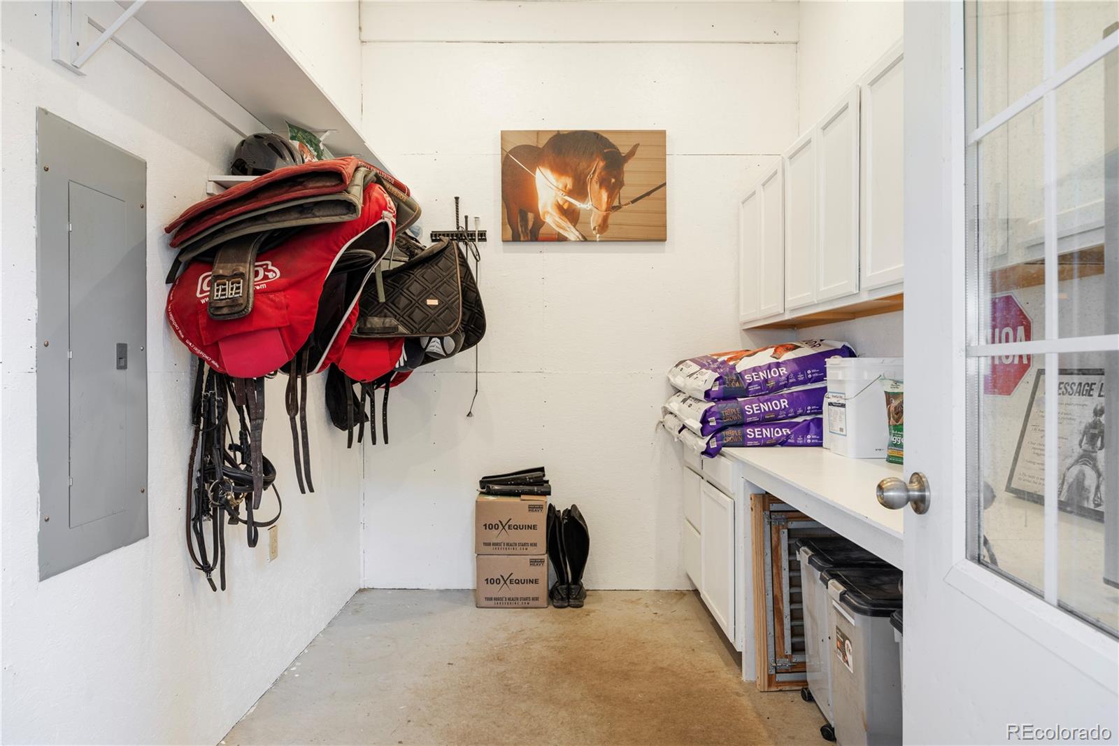 7600 Patrick Trail Elizabeth, CO 80107 - Photo 32 of 45 a view of walk in closet with clothes and shoes