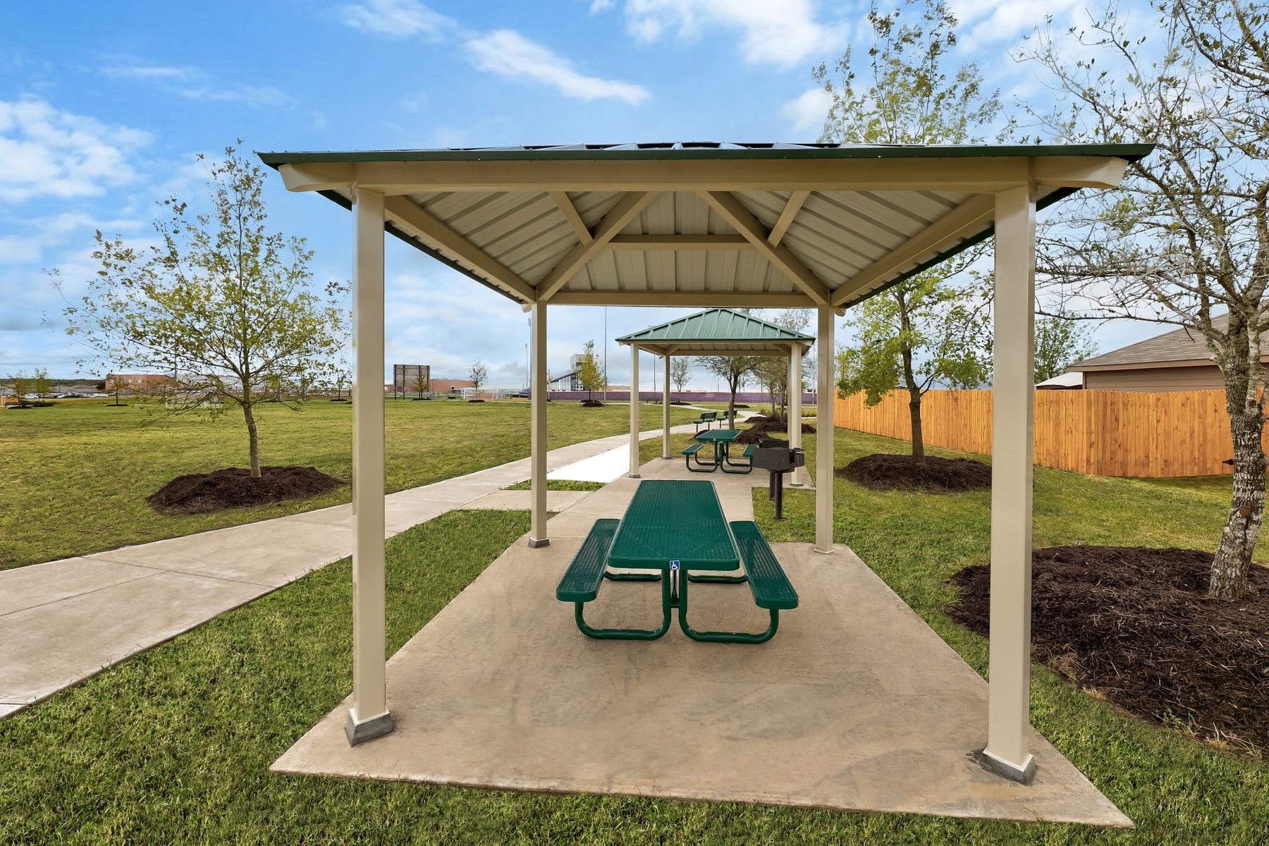 14401 Bonellis Pass Elgin, TX 78621 - Photo 8 of 13 a view of backyard with green space