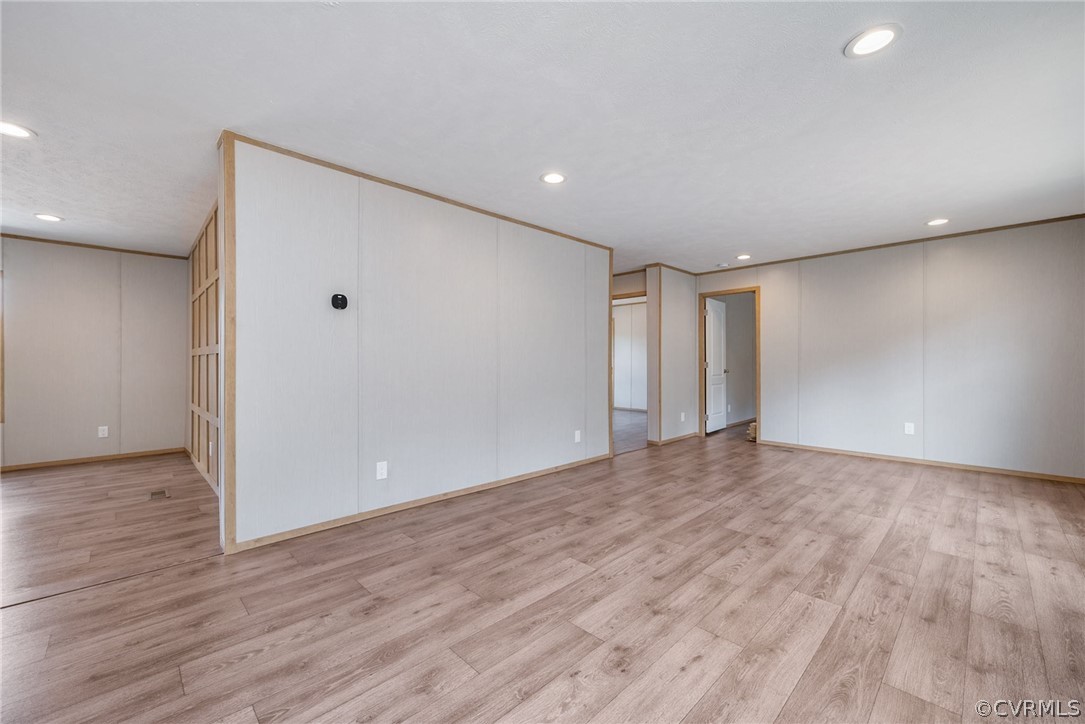488 Chopping Road Mineral, VA 23117 - Photo 12 of 23 a view of an empty room with wooden floor