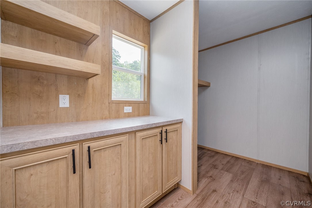 488 Chopping Road Mineral, VA 23117 - Photo 10 of 23 a kitchen with a sink and wooden floor