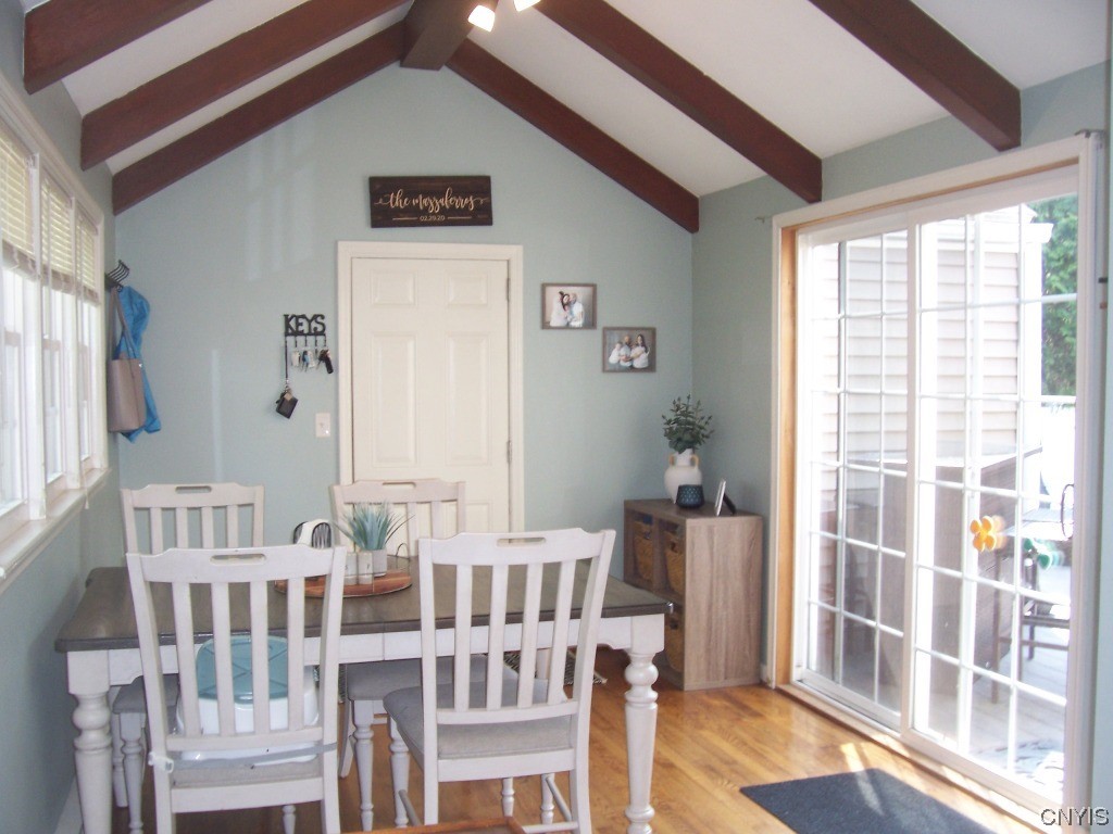 1705 North Madison Street Rome, NY 13440 - Photo 11 of 35 Formal Dining With Hardwood Floor, Cathedral Ceili