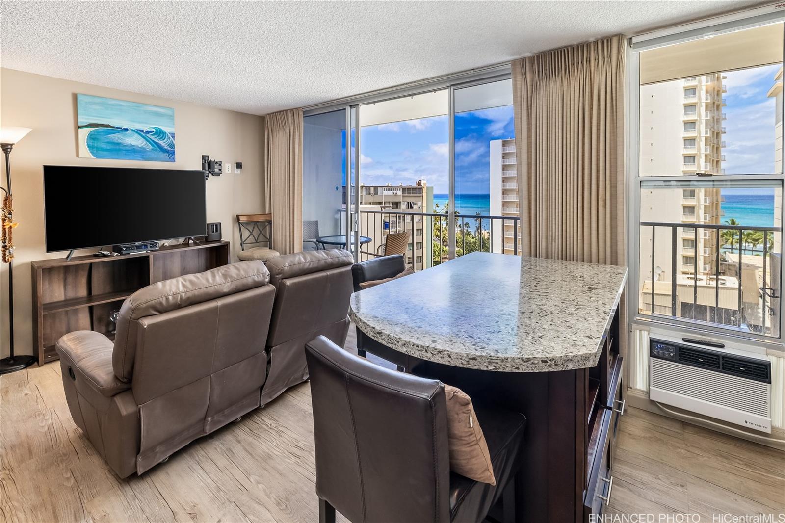OCEAN VIEWS AND OPEN CONCEPT KITCHEN!Enhanced