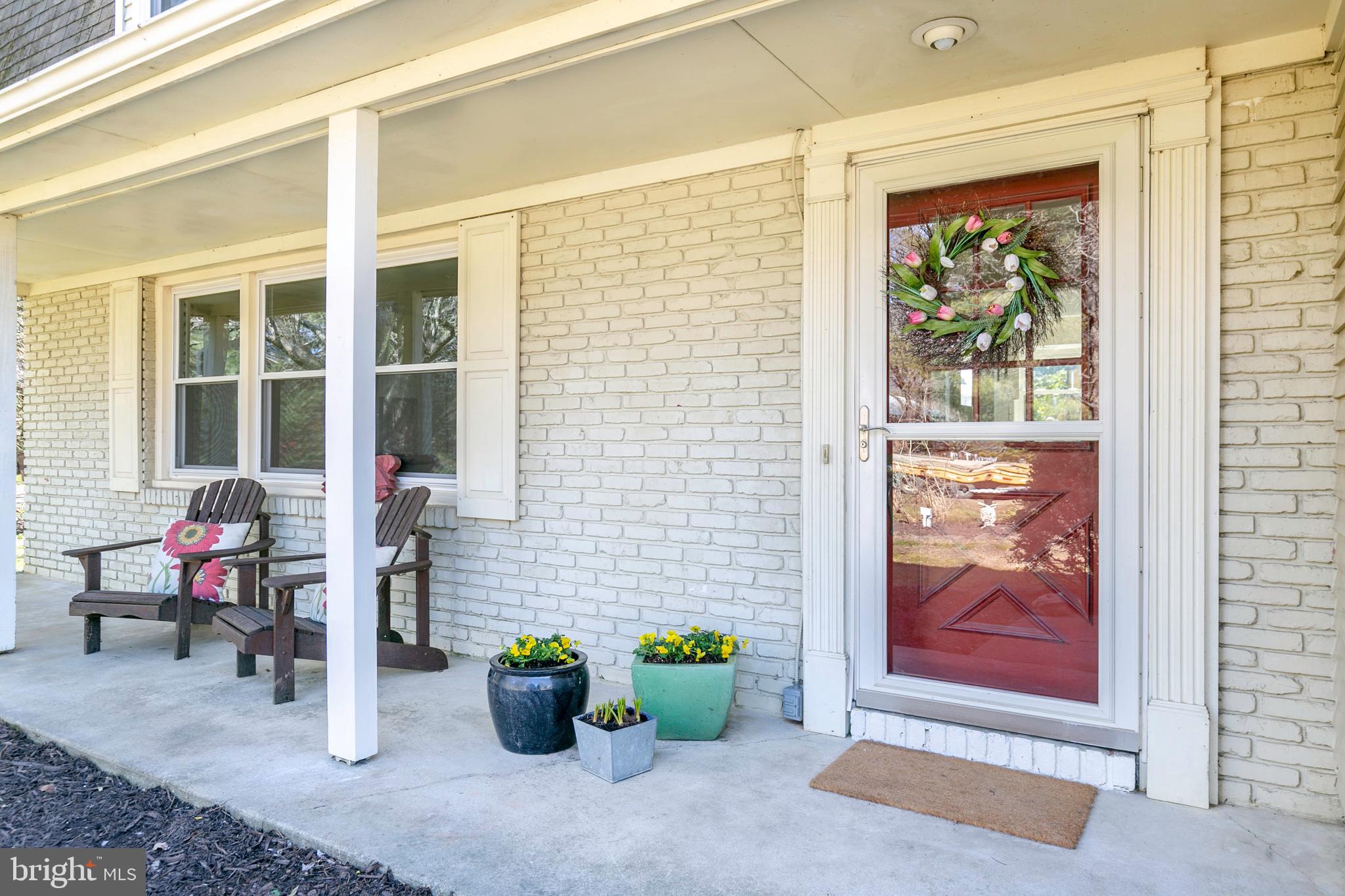 Enjoy time on your covered porch
