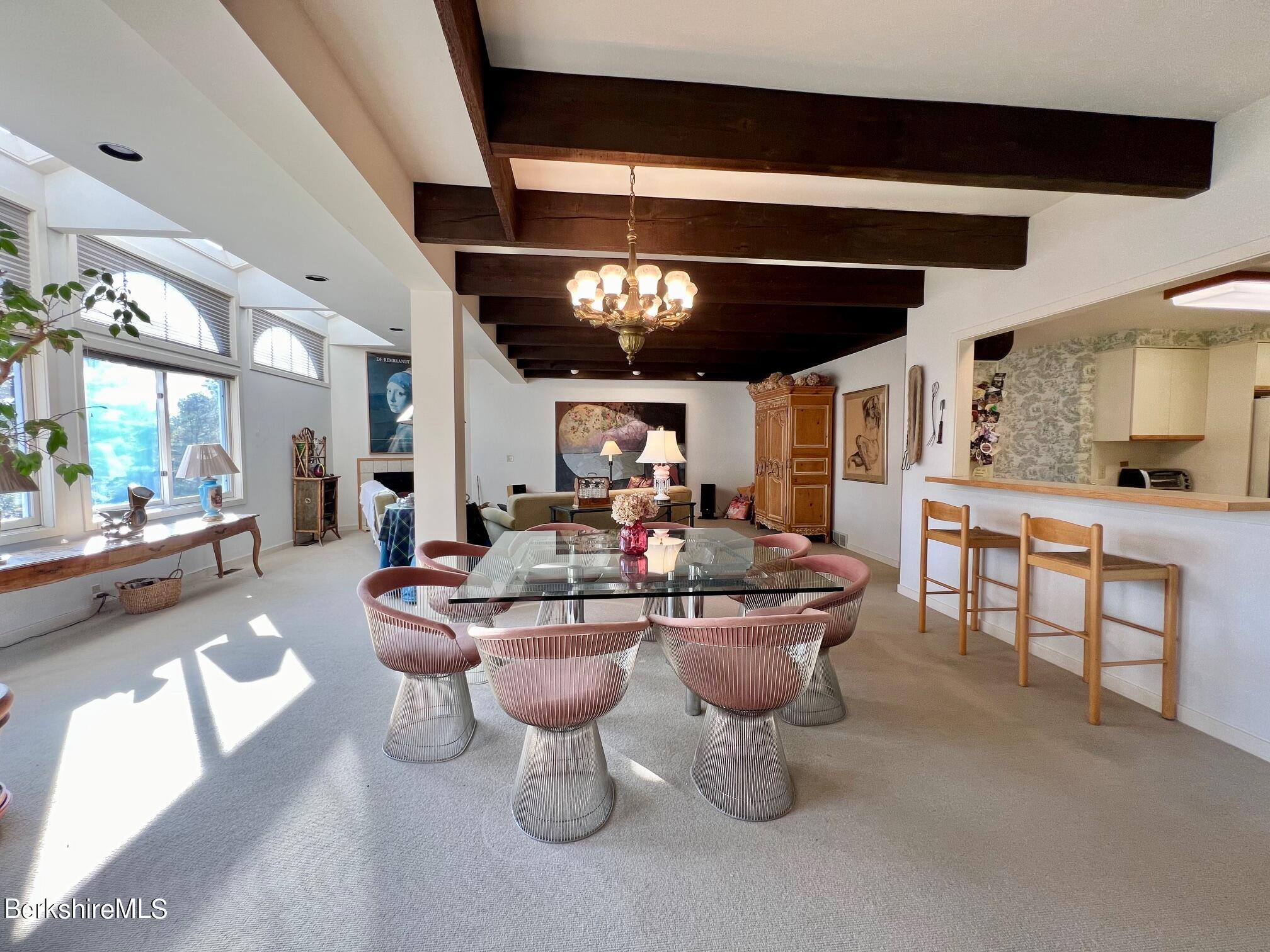 19 Hawthorne Road, Unit S2C Stockbridge, MA 01262 - Photo 12 of 41 a room with wooden floor pool table and chairs