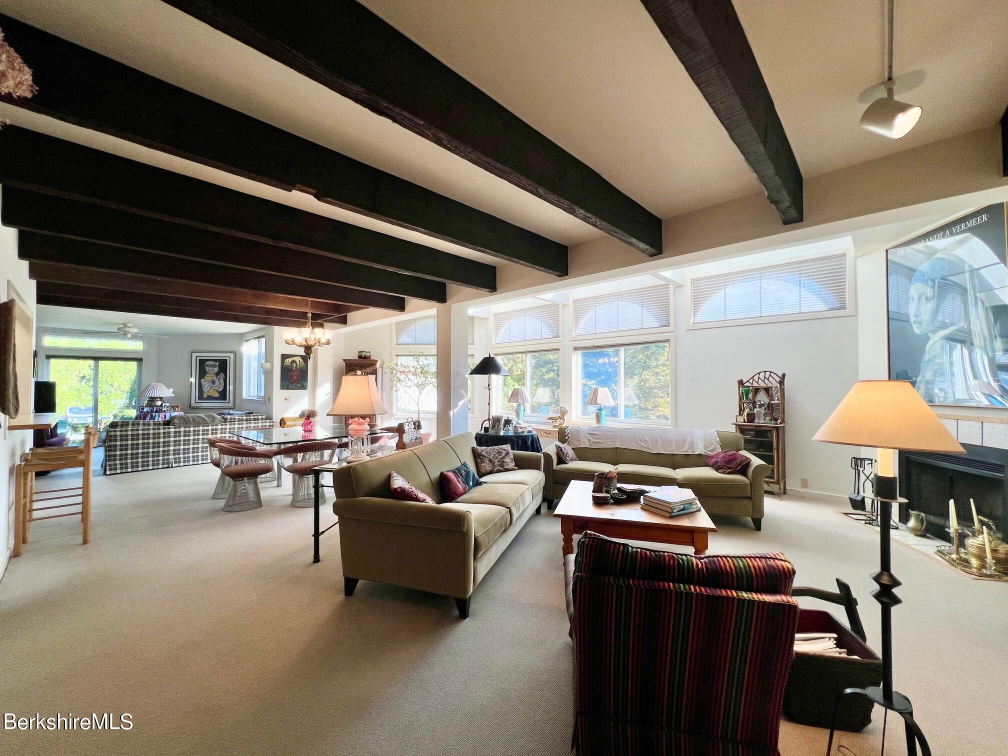 19 Hawthorne Road, Unit S2C Stockbridge, MA 01262 - Photo 17 of 41 a lobby with furniture and a potted plant