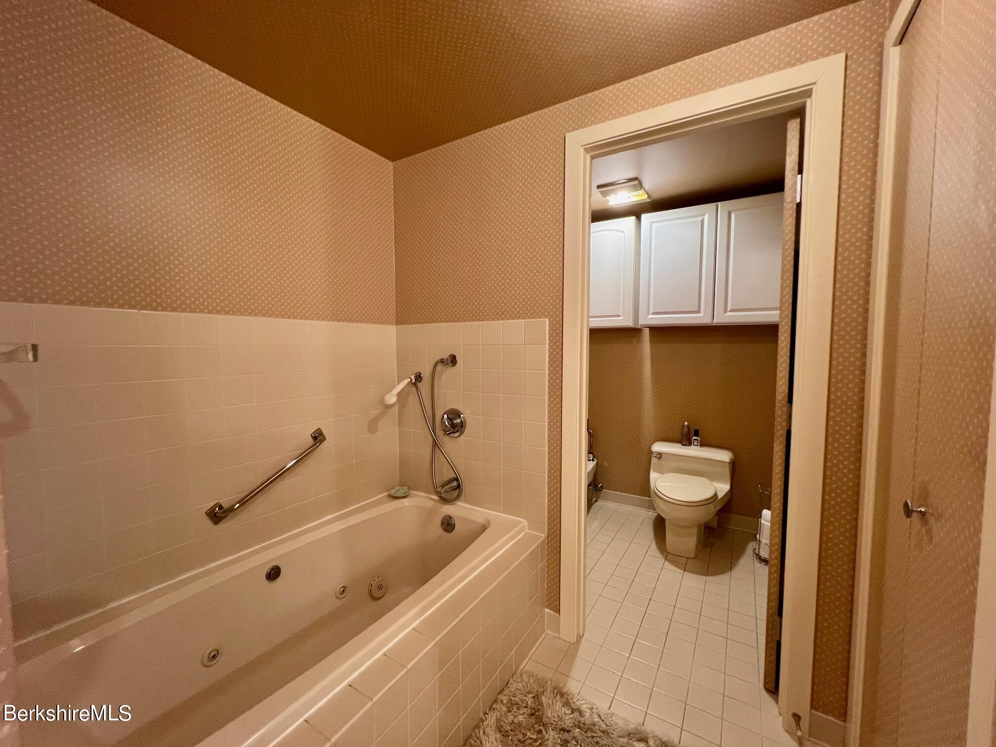 19 Hawthorne Road, Unit S2C Stockbridge, MA 01262 - Photo 28 of 41 a bathroom with a bathtub and a toilet