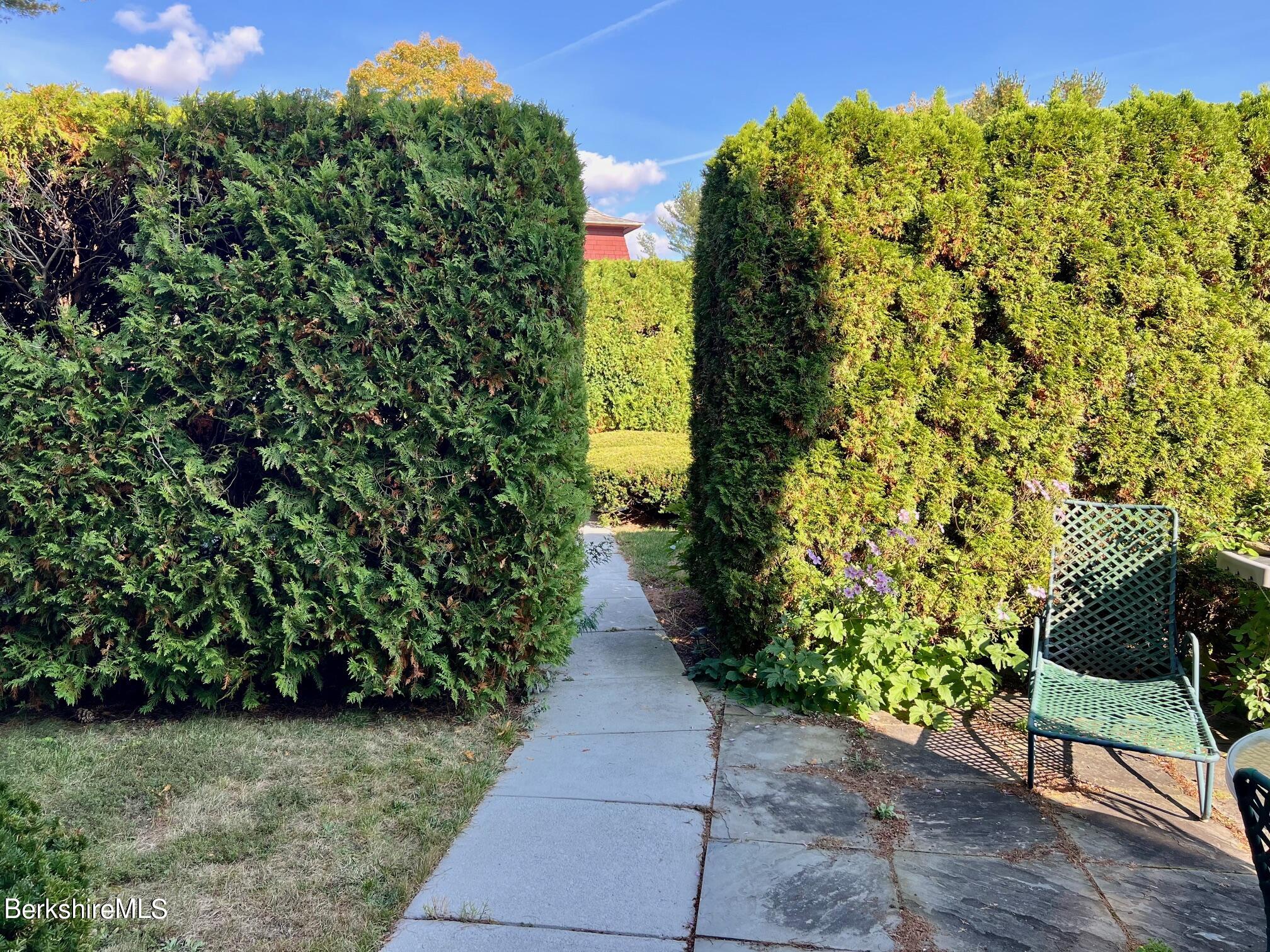 19 Hawthorne Road, Unit S2C Stockbridge, MA 01262 - Photo 7 of 41 a view of a garden with plants