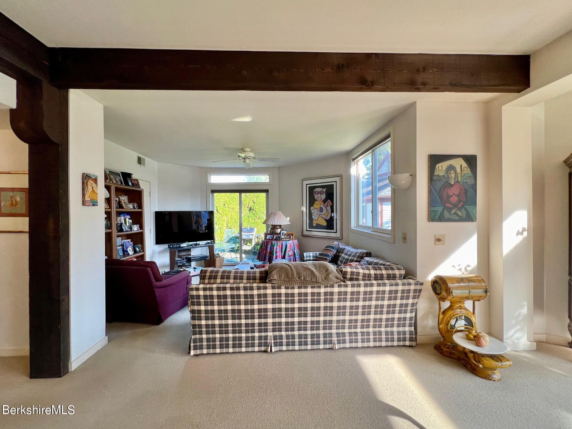 19 Hawthorne Road, Unit S2C Stockbridge, MA 01262 - Photo 10 of 41 a bedroom with furniture and a window