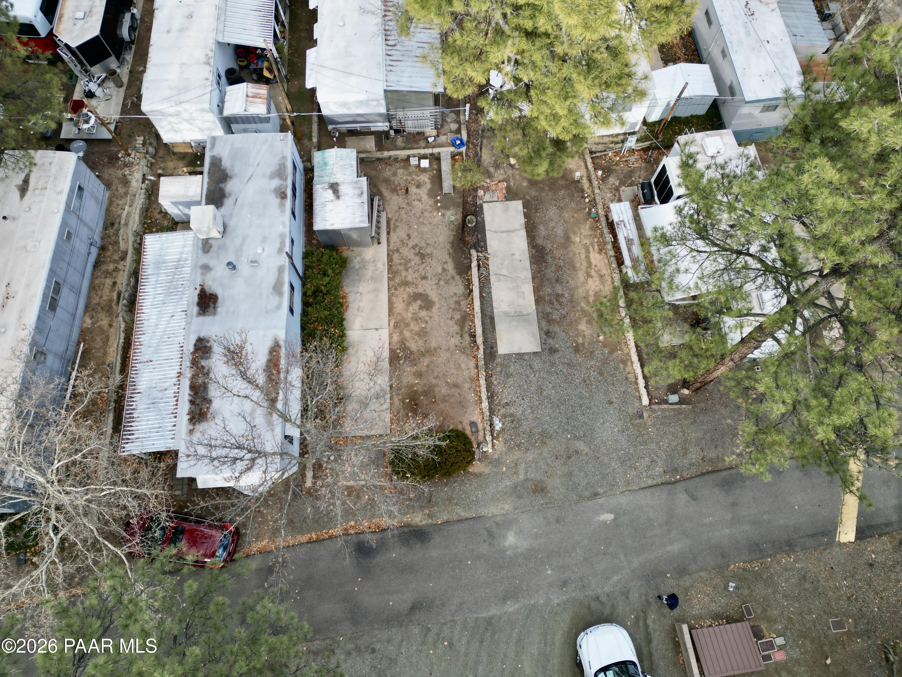 700 White Spar Road Prescott, AZ 86303 - Photo 27 of 87 an aerial view of residential houses with outdoor space