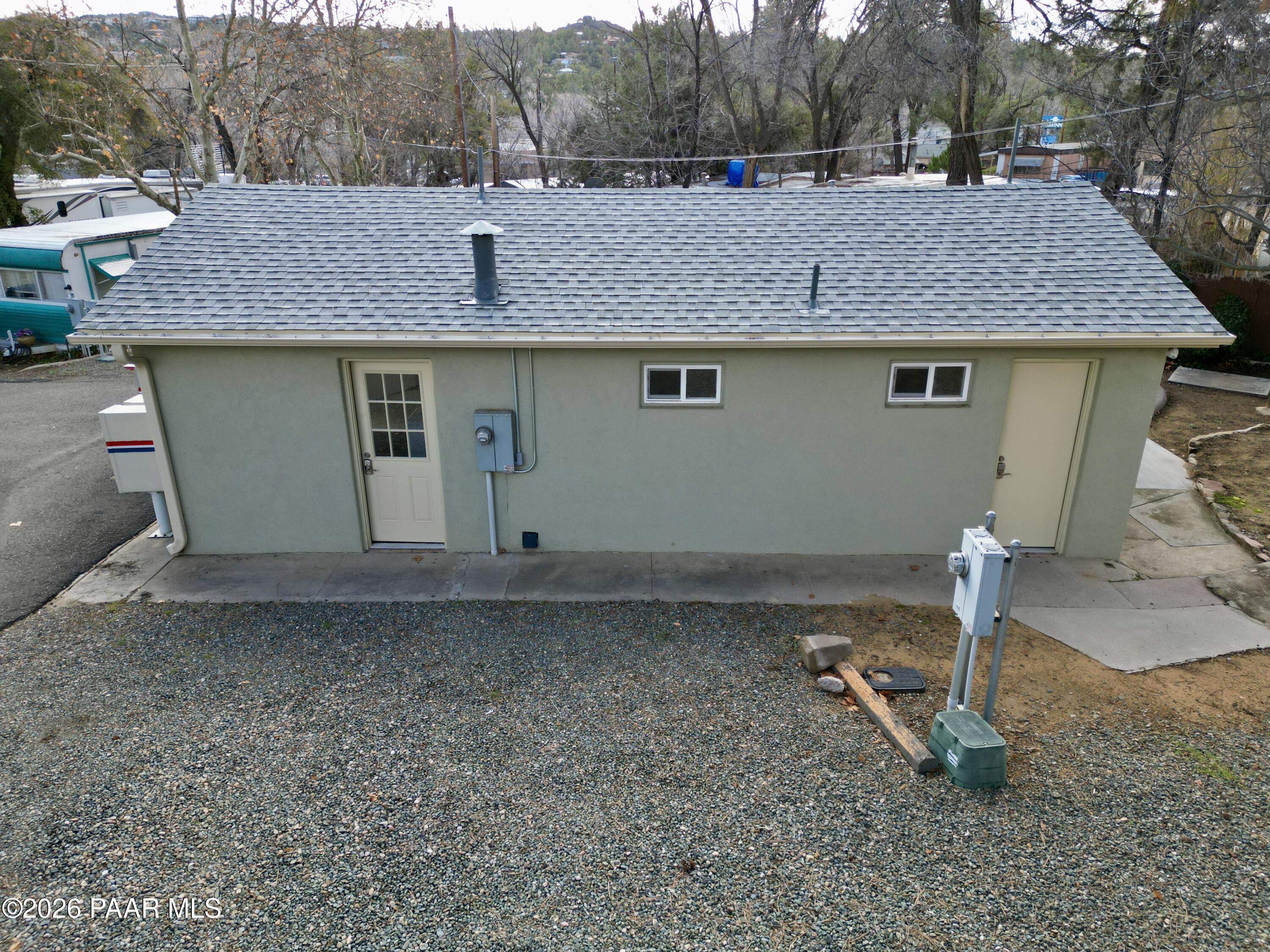 700 White Spar Road Prescott, AZ 86303 - Photo 57 of 87 a front view of a house with garden