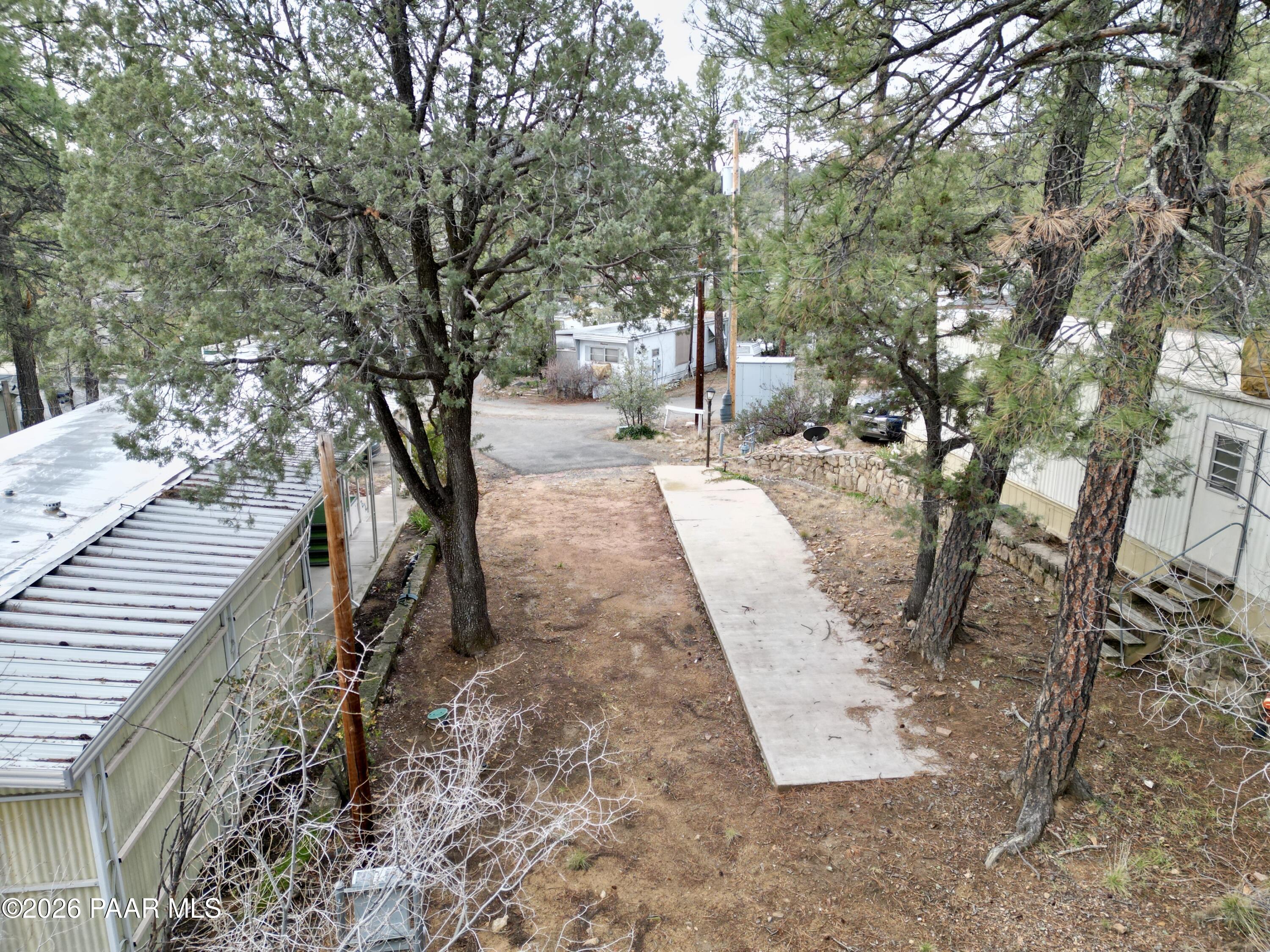 700 White Spar Road Prescott, AZ 86303 - Photo 69 of 87 a view of a yard with fountain
