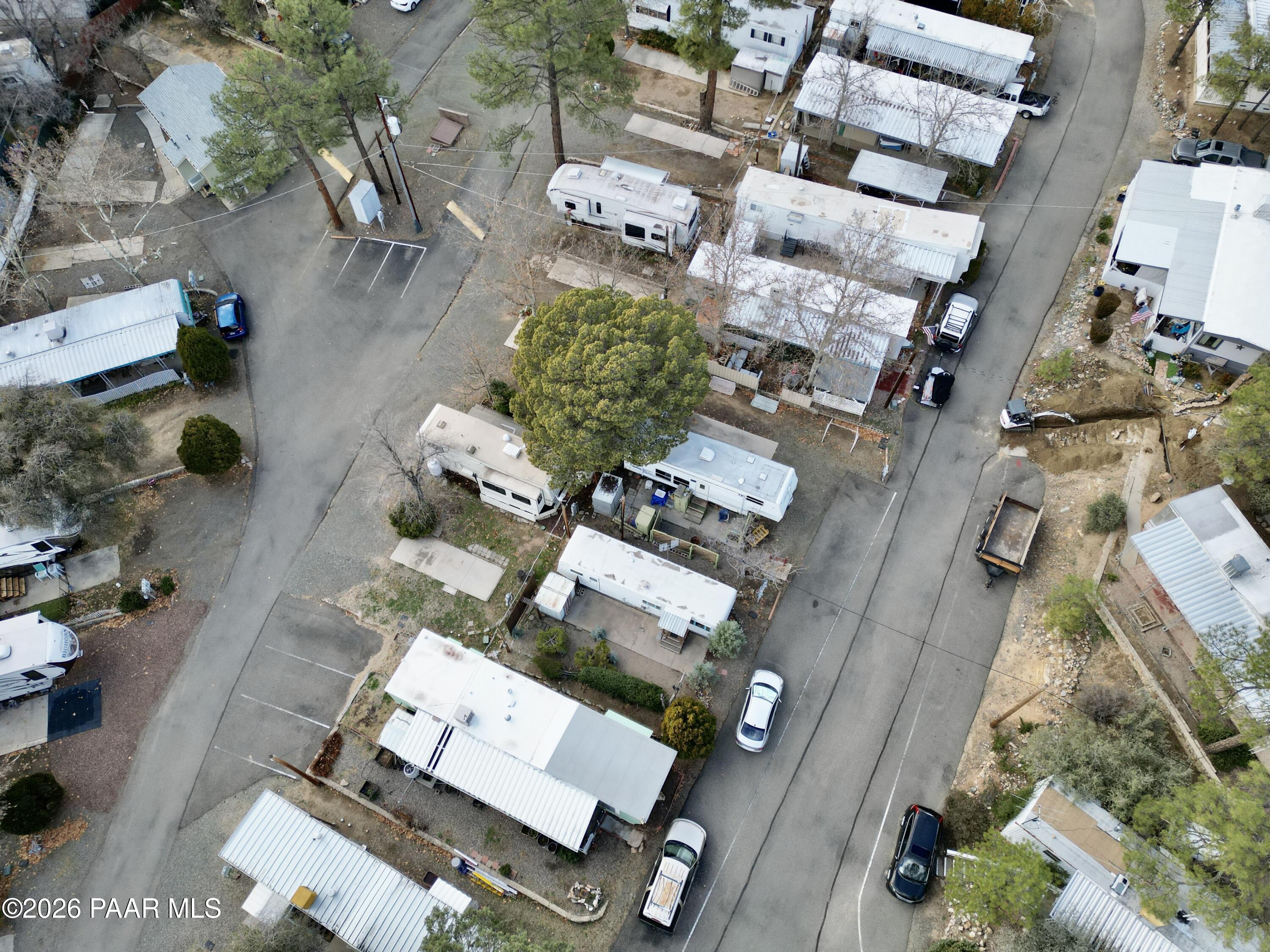 700 White Spar Road Prescott, AZ 86303 - Photo 9 of 87 an aerial view of a house with a yard pool outdoor seating