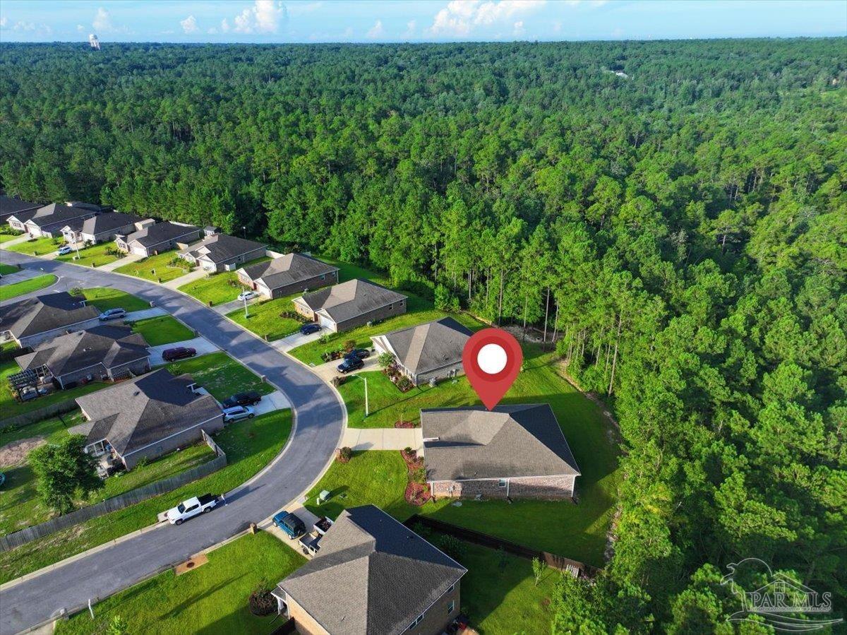 4666 Perception Circle Milton, FL 32570 - Photo 29 of 36 a view of outdoor space and yard