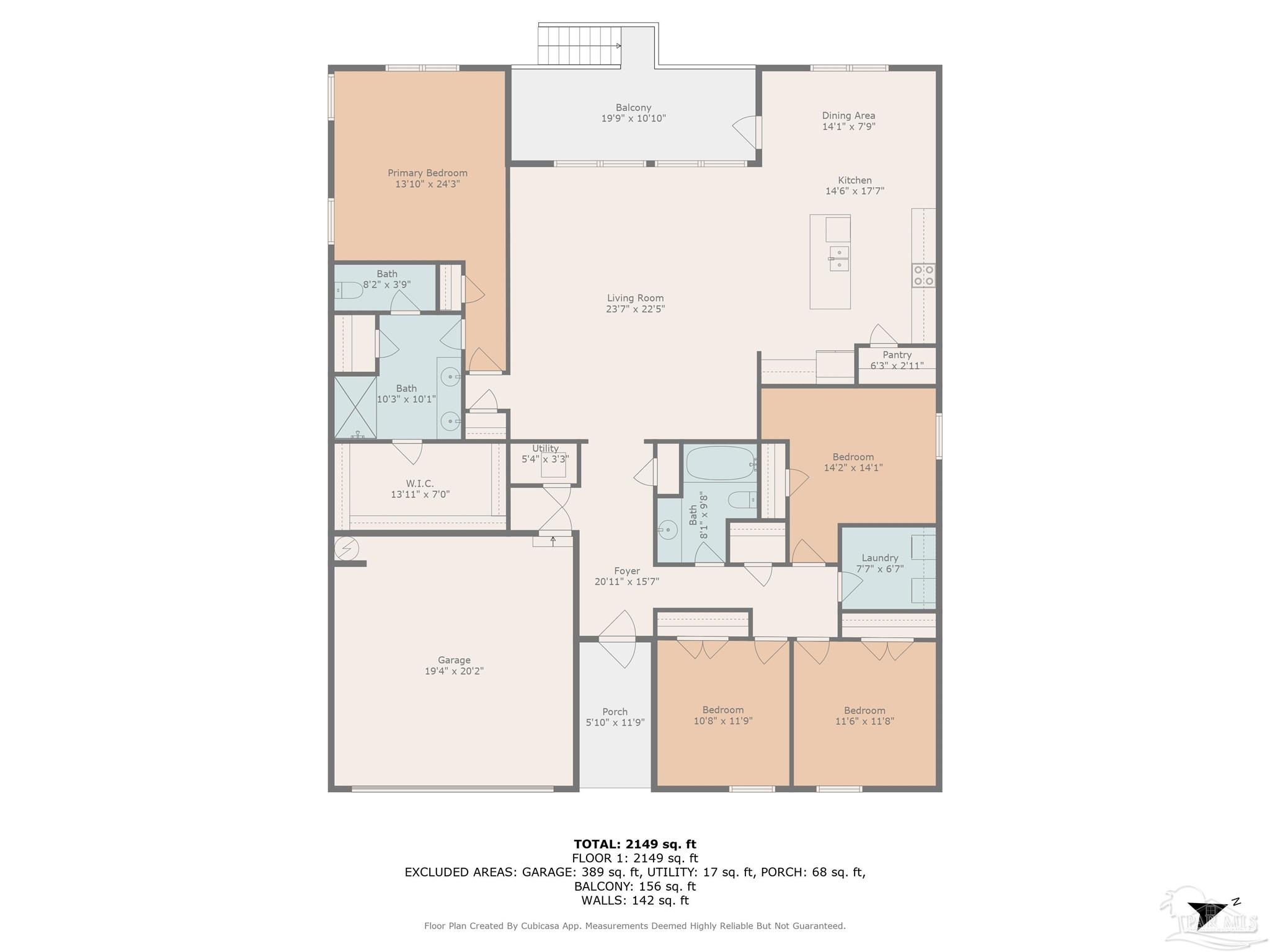 4666 Perception Circle Milton, FL 32570 - Photo 36 of 36 a picture of a cabinet