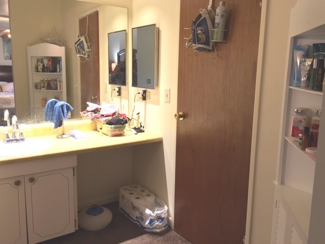 176 Jeffrey Lane Bolingbrook, IL 60440 - Photo 8 of 12 a bathroom with a sink and a mirror