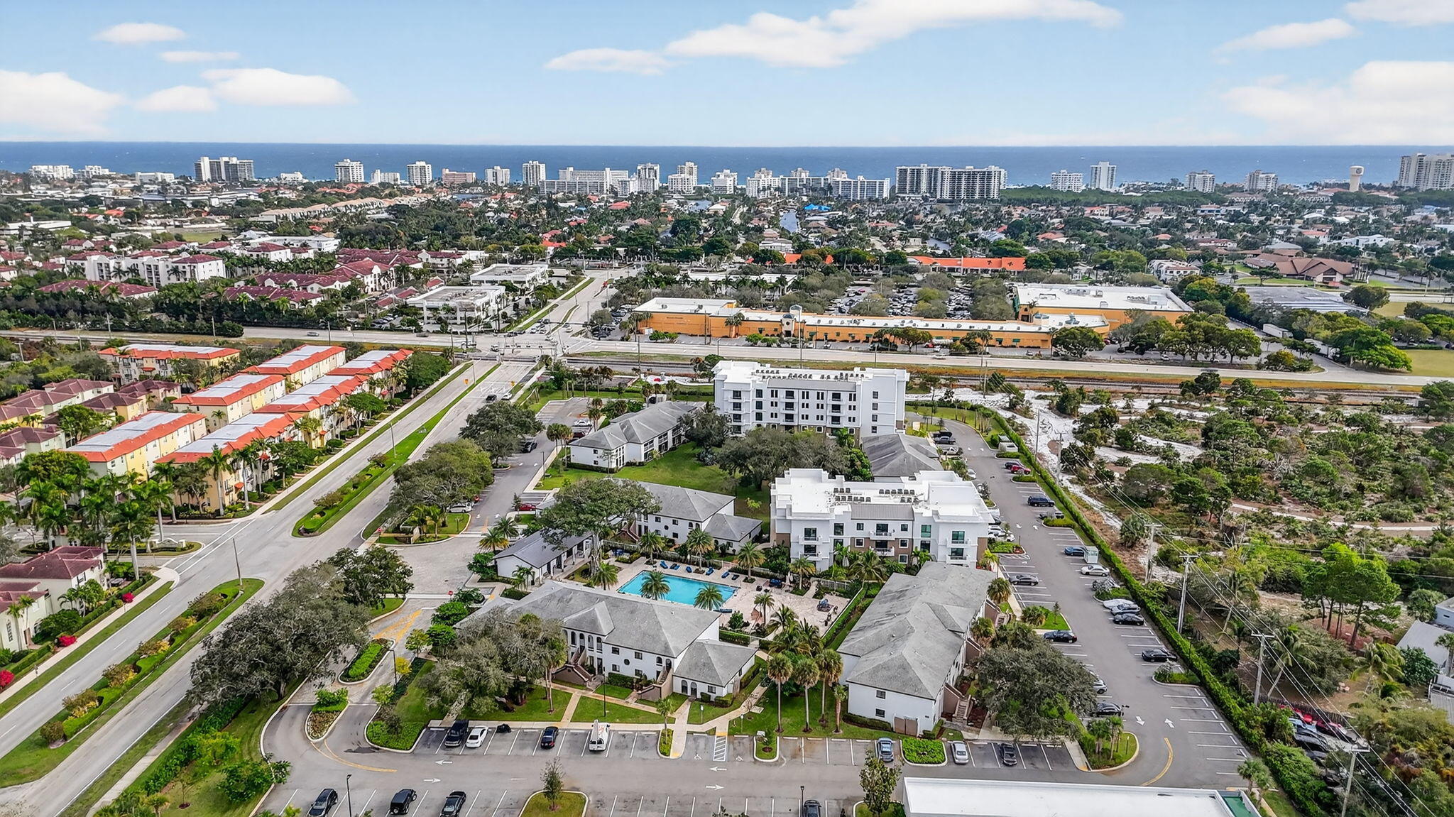 350 West Hidden Valley Boulevard, Unit 107 Boca Raton, FL 33487 - Photo 25 of 26 an aerial view of city