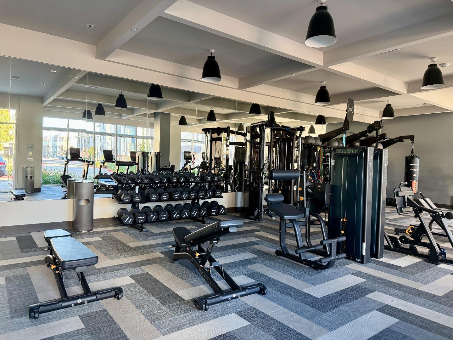 3512 Vision Common, Unit 416 Fremont, CA 94538 - Photo 3 of 3 a view of a room with gym equipment