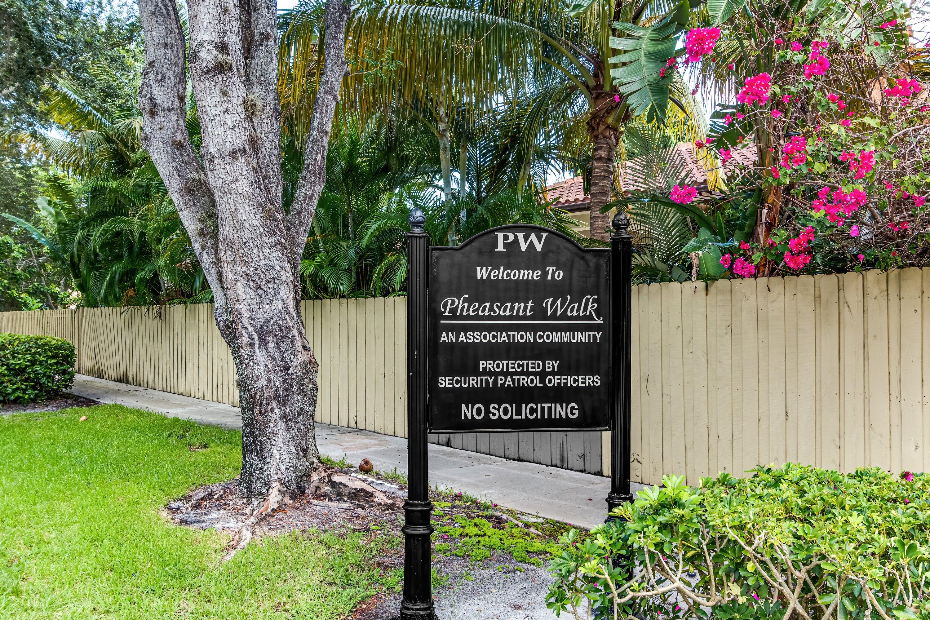 17294 Lake Park Road Boca Raton, FL 33487 - Photo 41 of 47 pheasant walk park signage