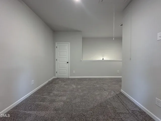 a view of empty room