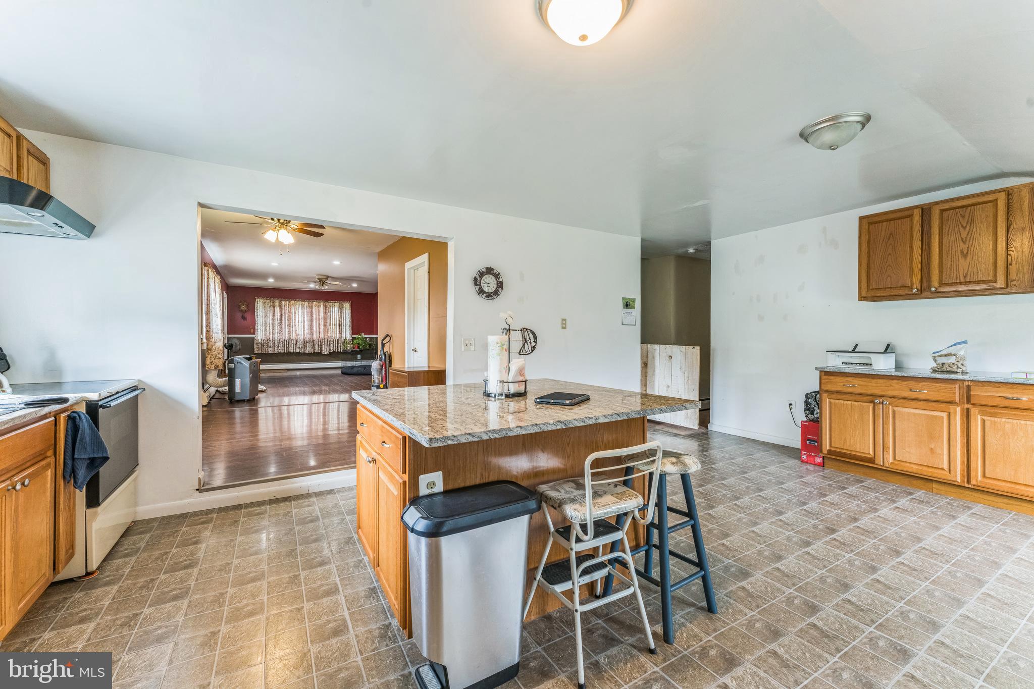 13 Johnsonville Road Bangor, PA 18013 - Photo 14 of 35 a kitchen with kitchen island a counter top space appliances and a center island