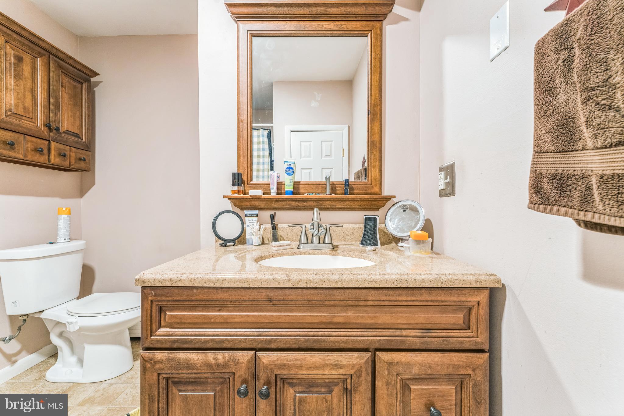 13 Johnsonville Road Bangor, PA 18013 - Photo 25 of 35 a bathroom with a sink toilet and mirror