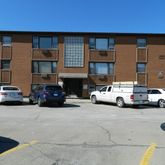 a car parked in front of a house