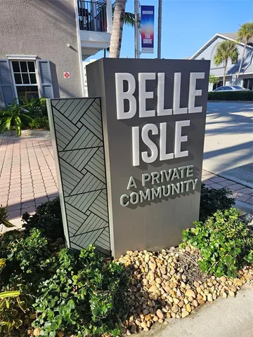 a view of sign board