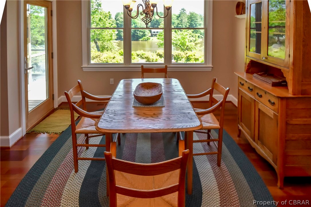 1789 Western Branch Road Lancaster, VA 22503 - Photo 9 of 33 COZY WATERFONT EATING AREA