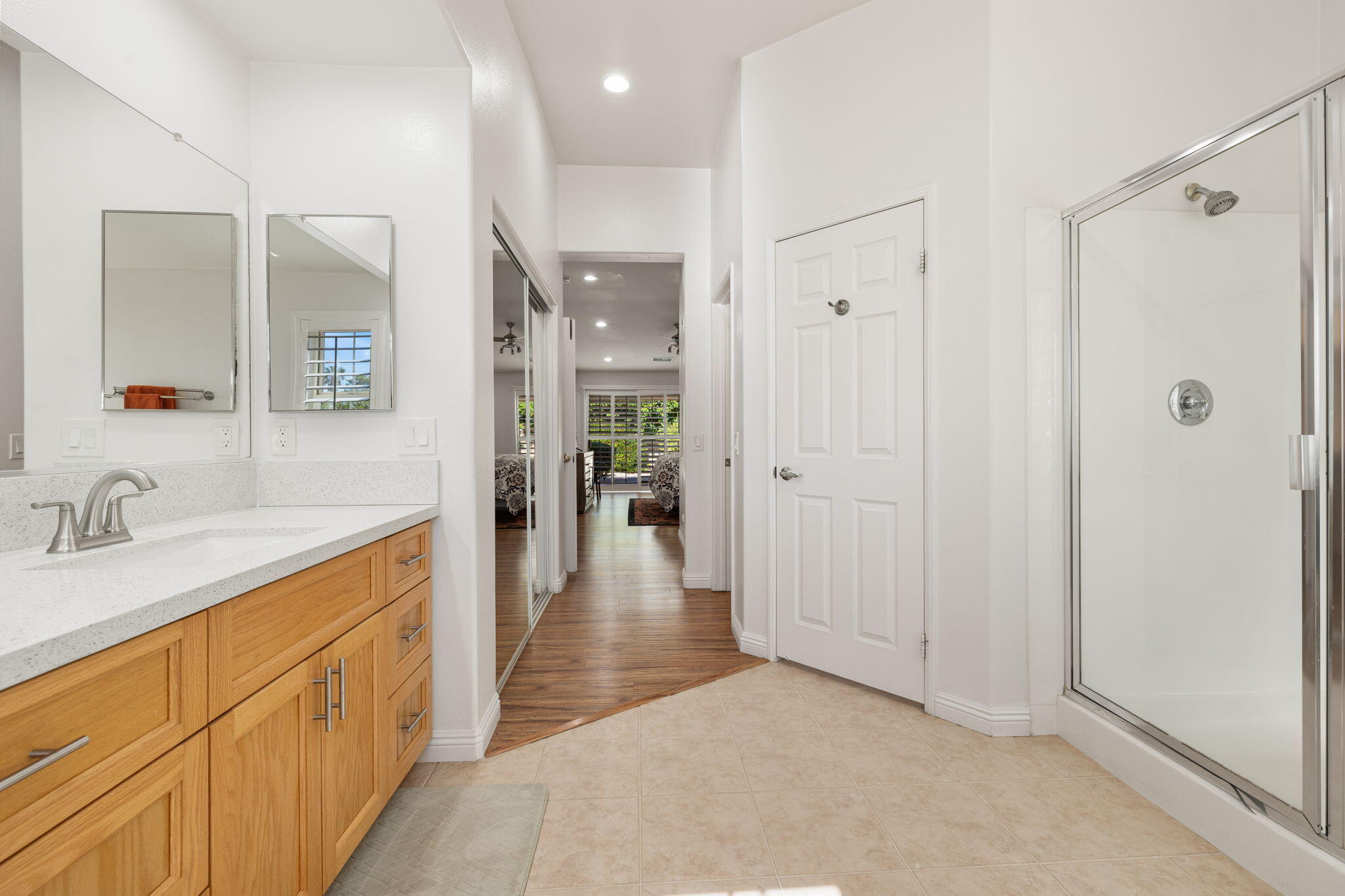 82420 Astaire Avenue Indio, CA 92201 - Photo 32 of 61 a bathroom with a sink and a mirror