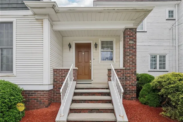 a view of a house with wooden floor
