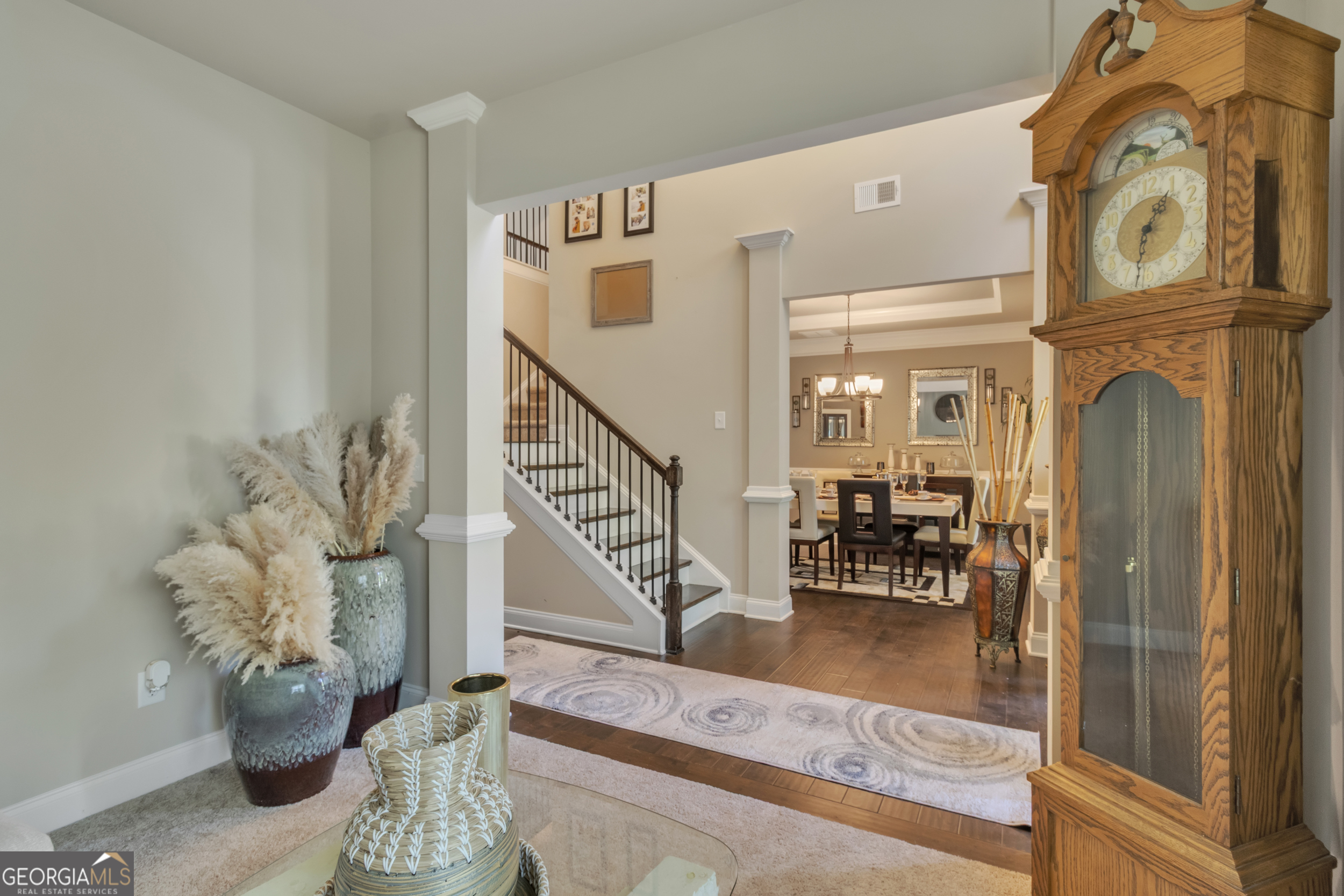 11614 Alcovy Road Covington, GA 30014 - Photo 11 of 62 a view of living room filled with furniture and entryway