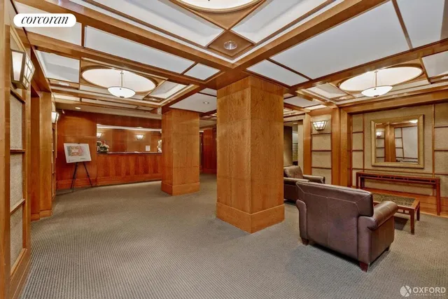 a view of an entrance door of the building