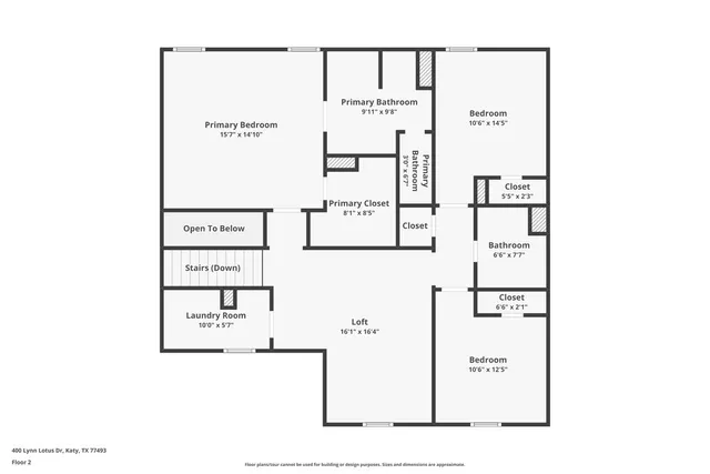 $1,945 | 400 Lynn Lotus Drive, Katy, TX 77493