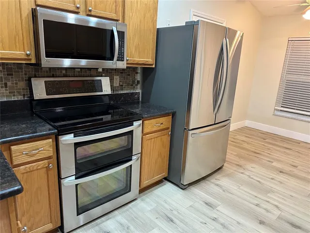 wooden floor in an empty room