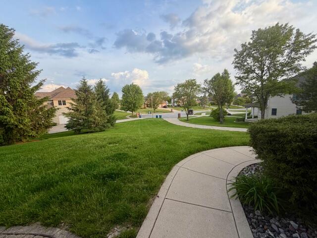 9261 Ruth Court St. John, IN 46373 - Photo 46 of 48 a view of a garden with trees