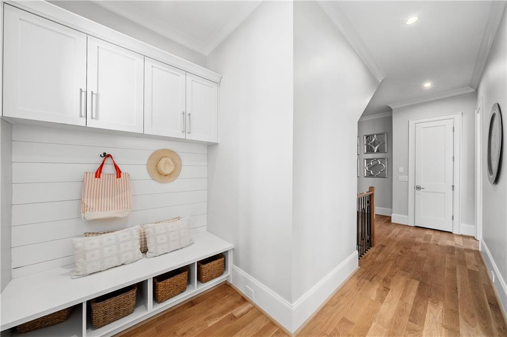 1002 Overlook Terrace Ball Ground, GA 30107 - Photo 40 of 100 a view of kitchen with furniture and wooden floor
