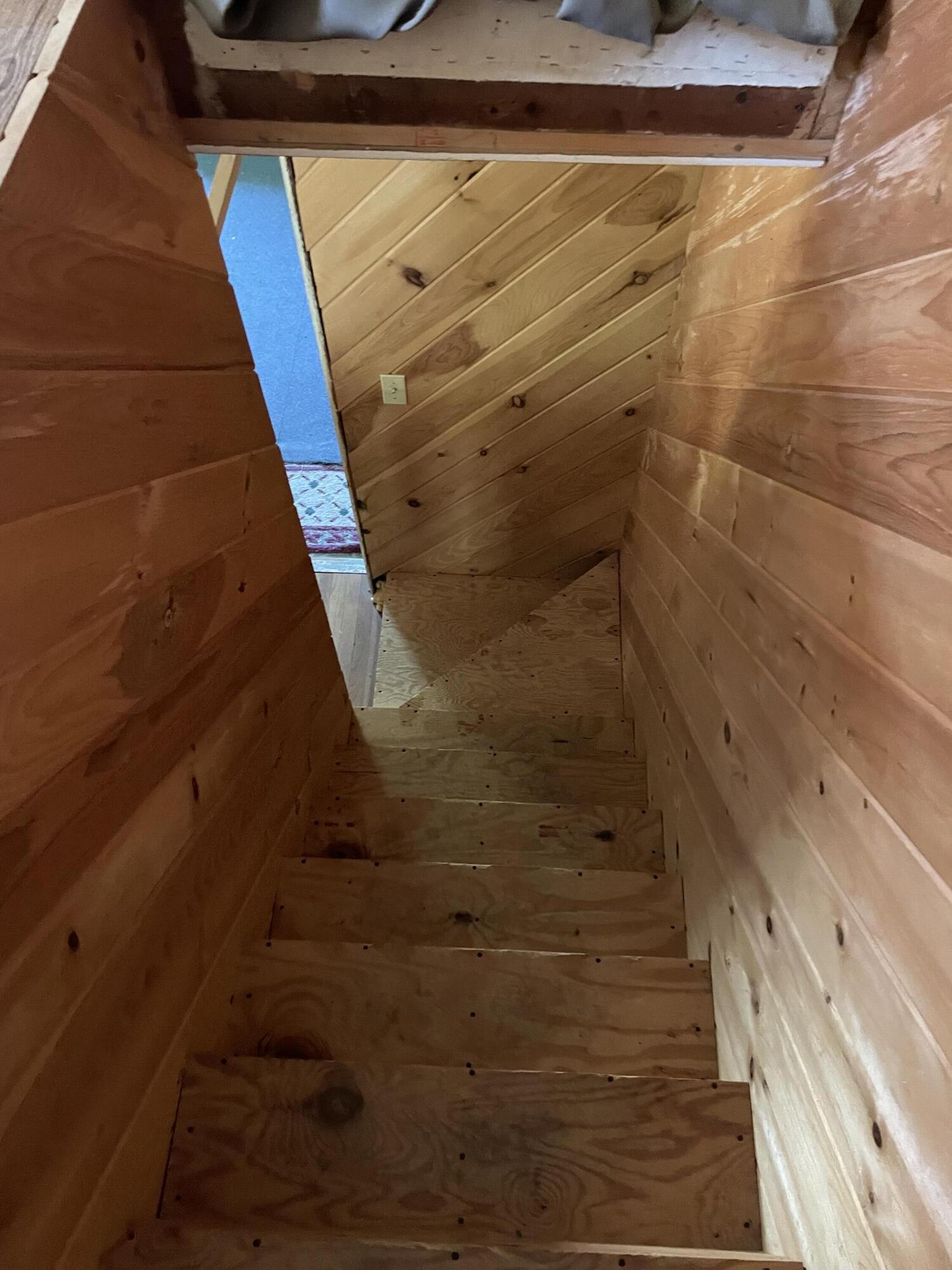 52 Main Street Troy, ME 04987 - Photo 7 of 11 Schissler Stair case