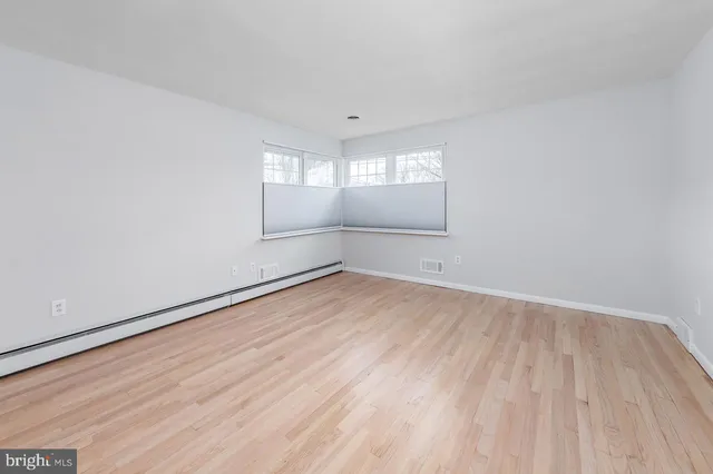 wooden floor in an empty room