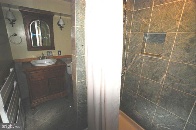9529 Ridgely Avenue Baltimore, MD 21234 - Photo 13 of 17 Bath w/heated marble floors
