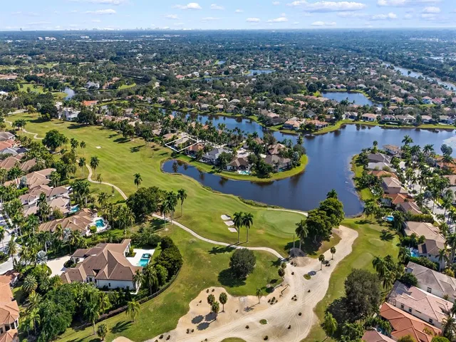 a view of a lake with a mountain