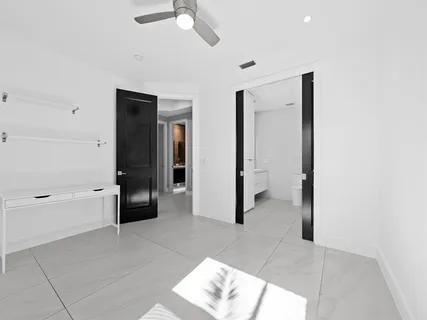 a view of swimming pool from a balcony