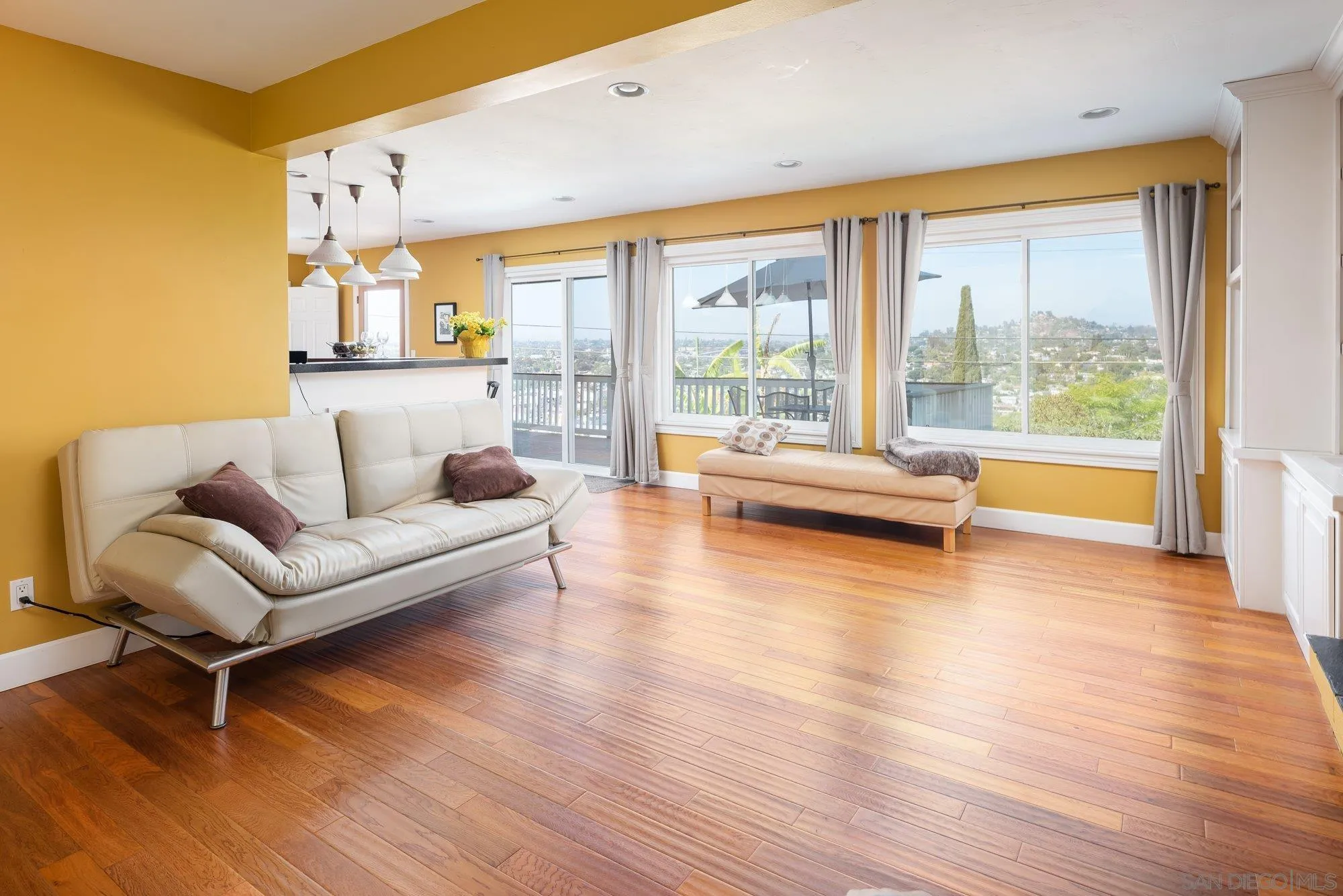 4361 Valle Drive La Mesa, CA 91941 - Photo 28 of 67 a living room with furniture and a large window