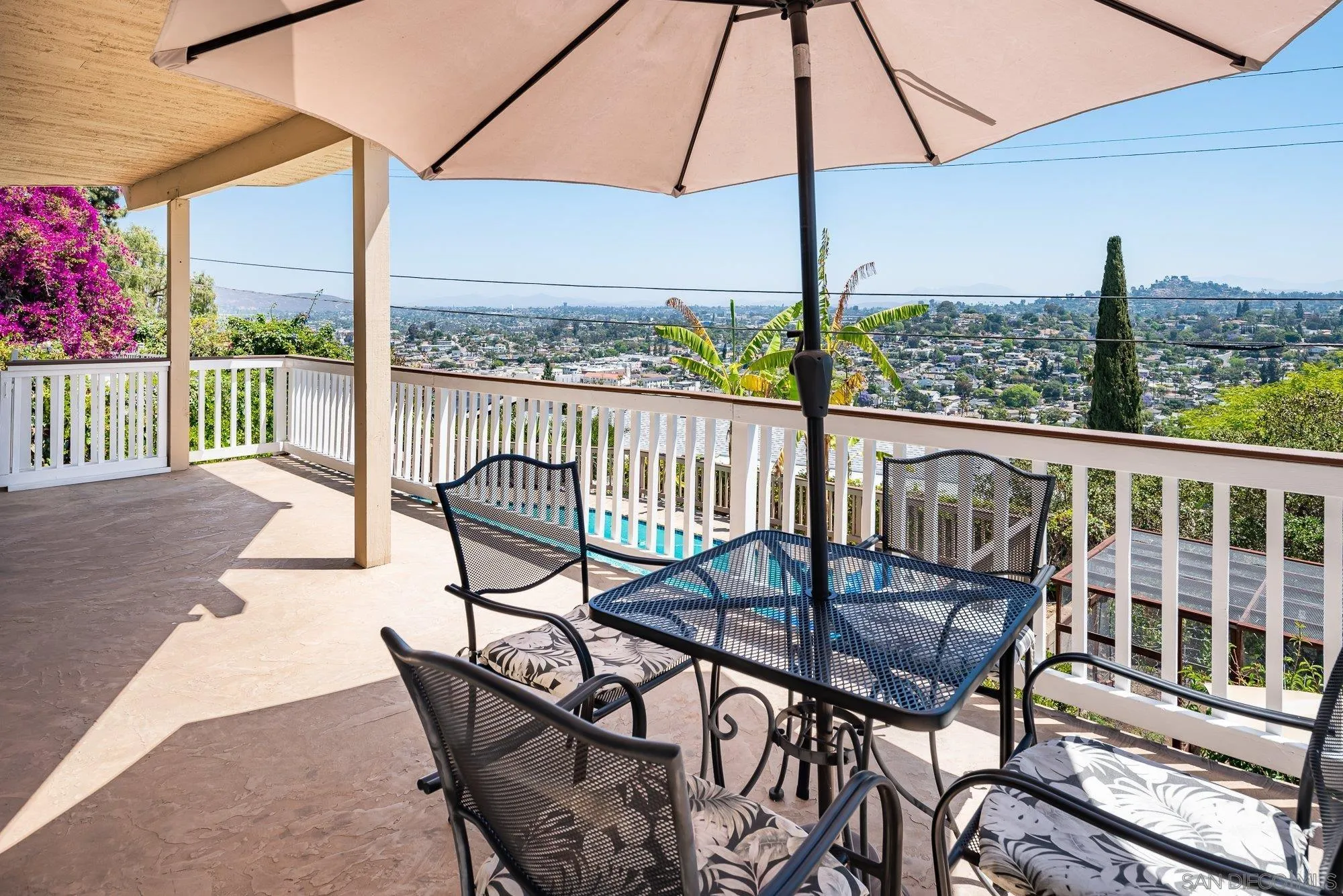 4361 Valle Drive La Mesa, CA 91941 - Photo 33 of 67 a view of a chairs and table in the balcony