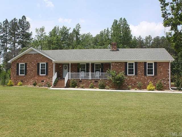 5290 Hurdle Mills Road Roxboro, NC 27574 - Photo 1 of 25 Solid, brick-veneer, LOW MAINTENANCE ranch...lots of light and air around it