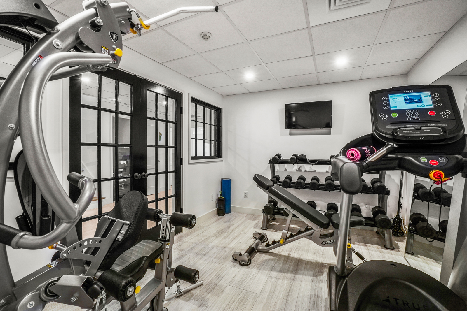 2 Marion Avenue Nantucket, MA 02554 - Photo 33 of 43 a view of a room with gym equipment
